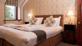 Supper King Double and twin room available at the Kinlochewe Hotel in Torridon